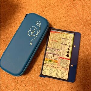 Blue Medical Organizer & Clipboard